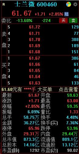 业绩飙升领跑行业 士兰微集成电路业务迎来战略性爆发